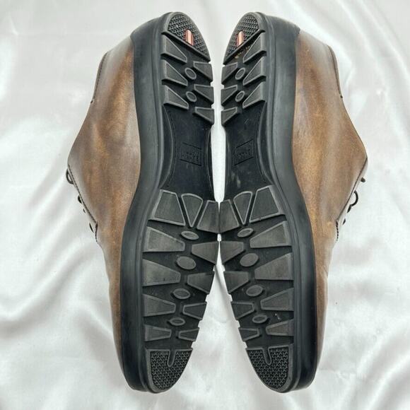 Bally Redison Men’s Size 11.5 D Brown Leather Gradient Lace Up Dress Shoes